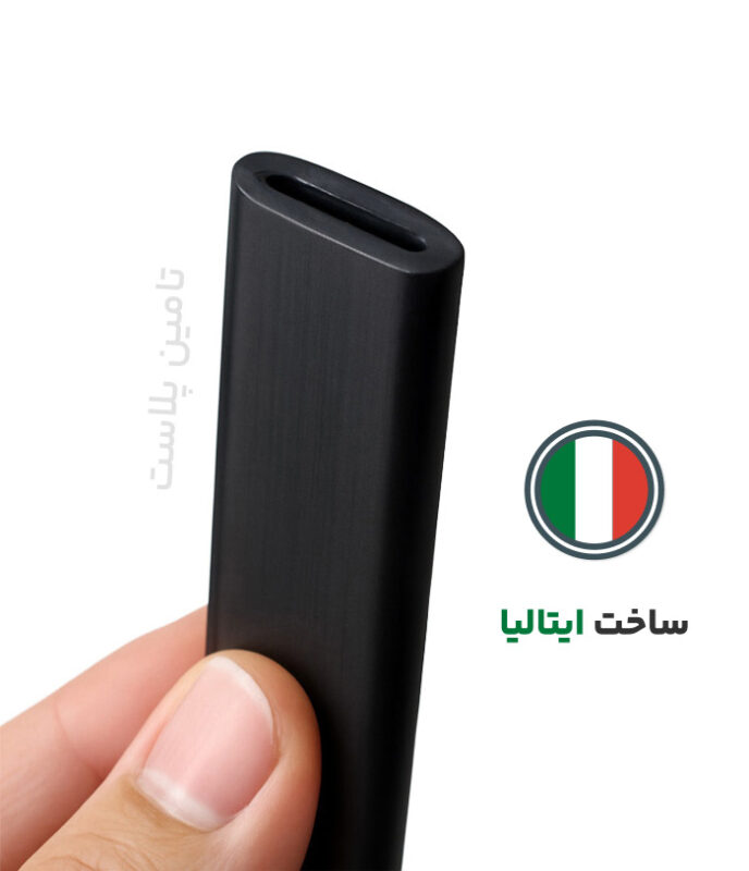 تیوپ نواری کتابی پلی اورتان (TPU) مشکی